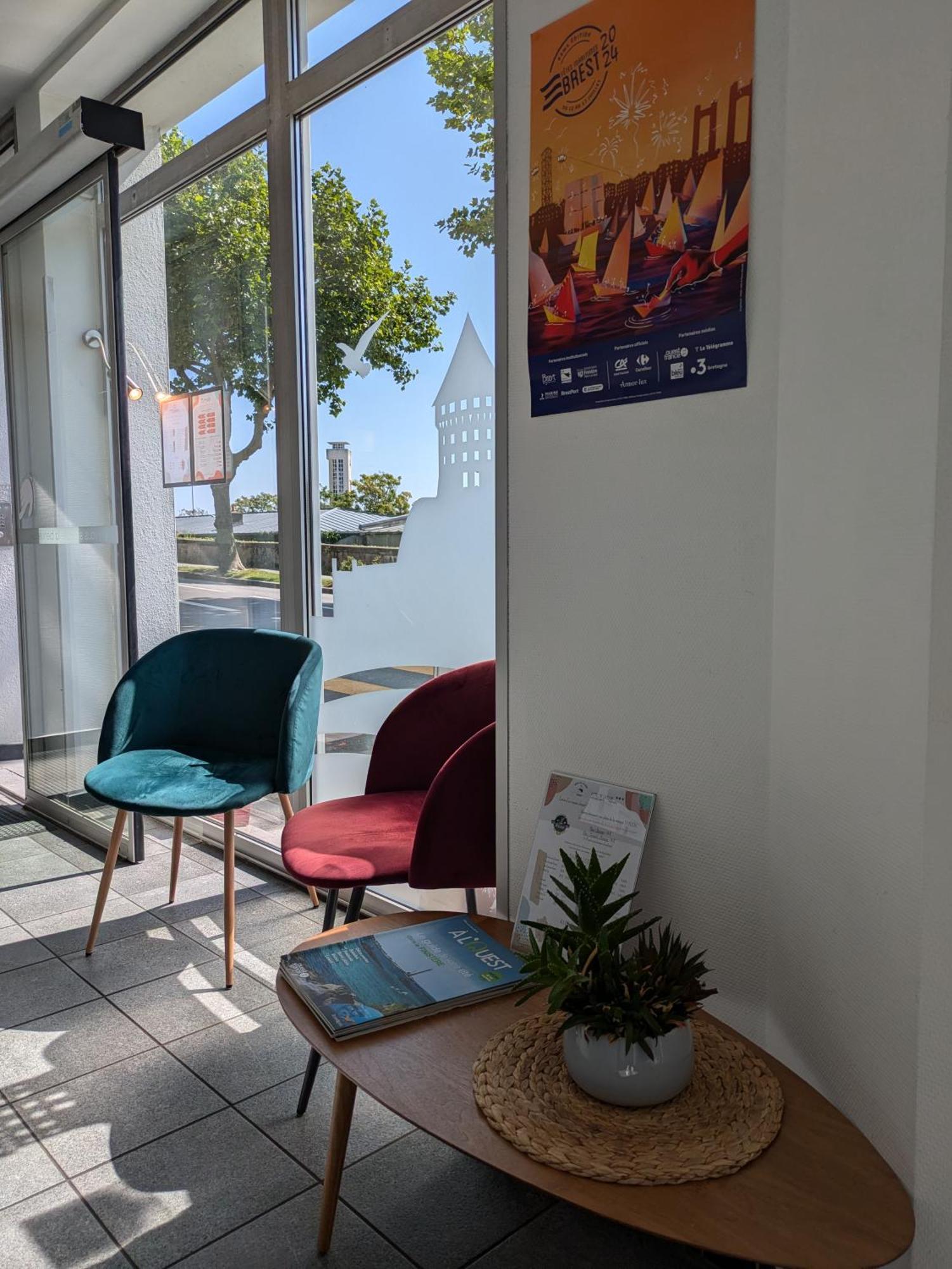Hotel De La Gare Brest Dış mekan fotoğraf